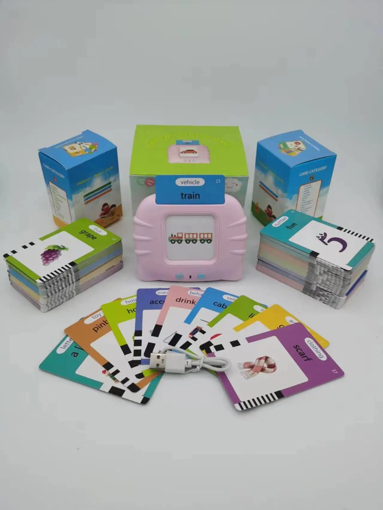 Children's Early Education English Learning Machine – Interactive Card-Based Enlightenment Toy