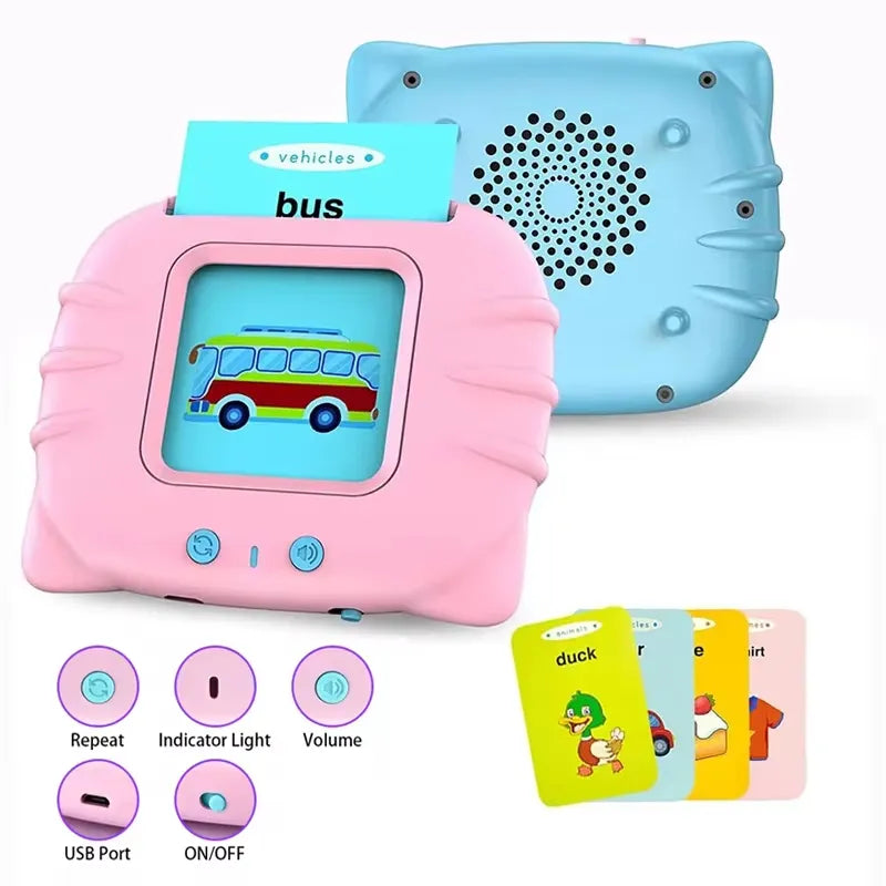 Children's Early Education English Learning Machine – Interactive Card-Based Enlightenment Toy