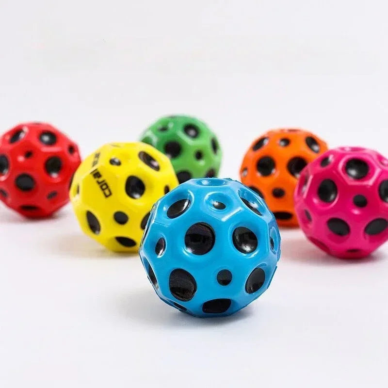 Bouncy Rubber Balls - High Bounce Sensory & Stress Relief Toy for Kids