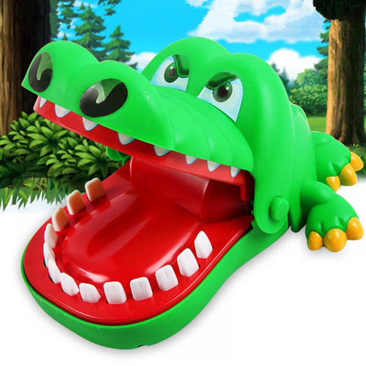 Crocodile Teeth Game - Alligator Biting Finger Prank Toy for Kids & Family