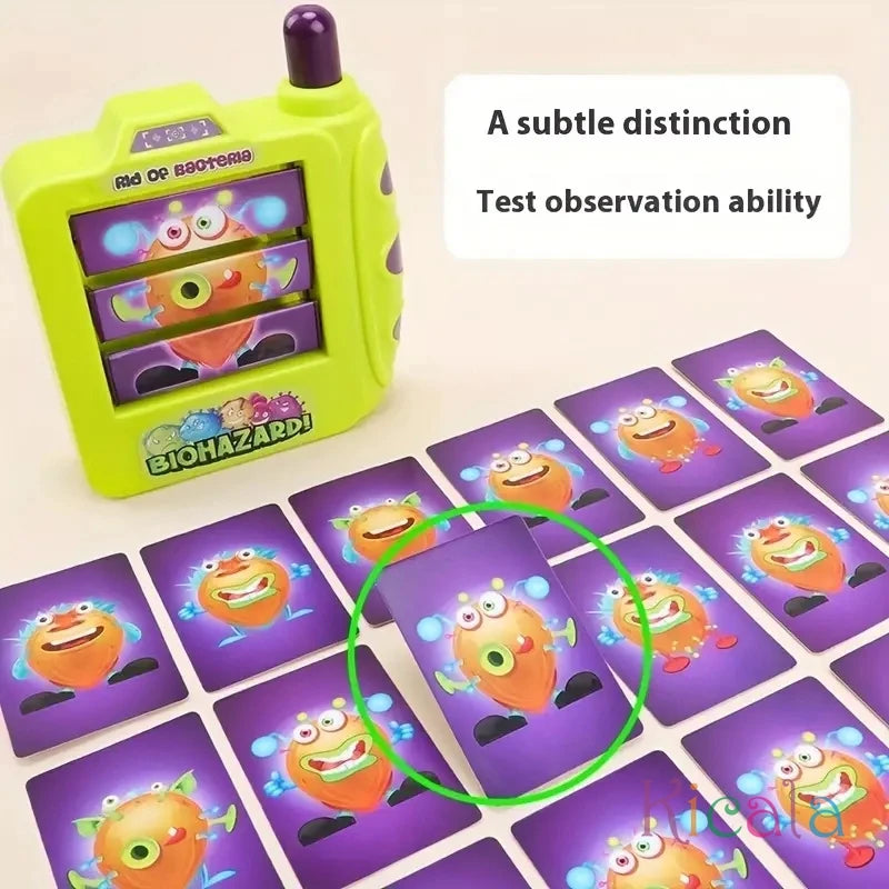 Family Puzzle Game for 2-4 Players - Speed & Vision Enhancing Party Game for Kids