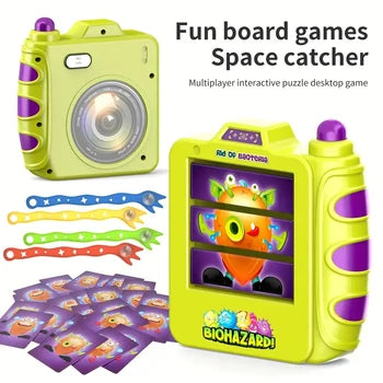 Family Puzzle Game for 2-4 Players - Speed & Vision Enhancing Party Game for Kids