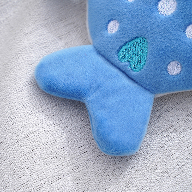 Plush Children's Shark Coin Purse Cute Cartoon Pendant